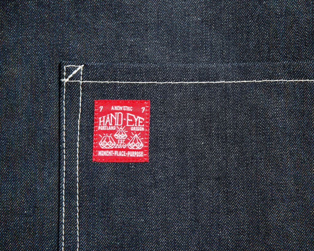 Hand-Eye USA Made Work Apron Denim