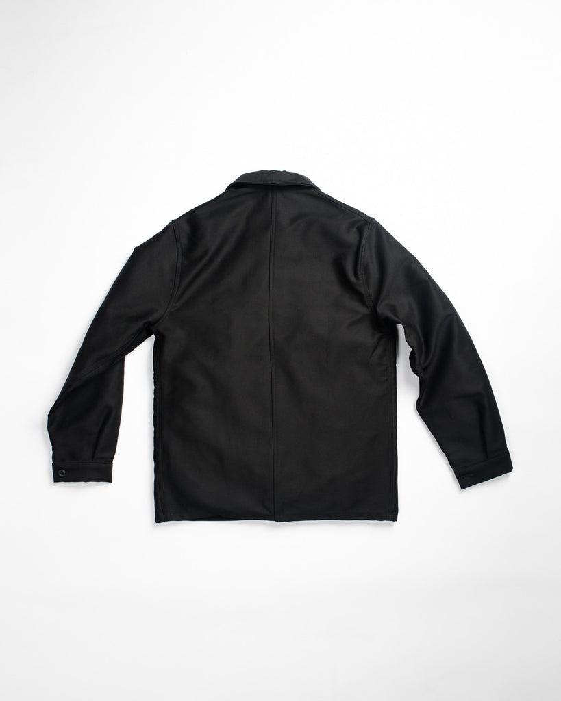 Le Laboureur Moleskin Work Jacket Noir