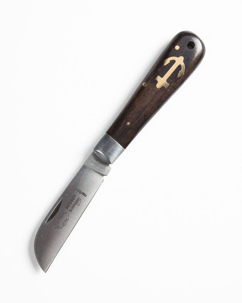 Otter-Messer Anchor Sailor's Knife Dark Wood Special – Hand-Eye Supply