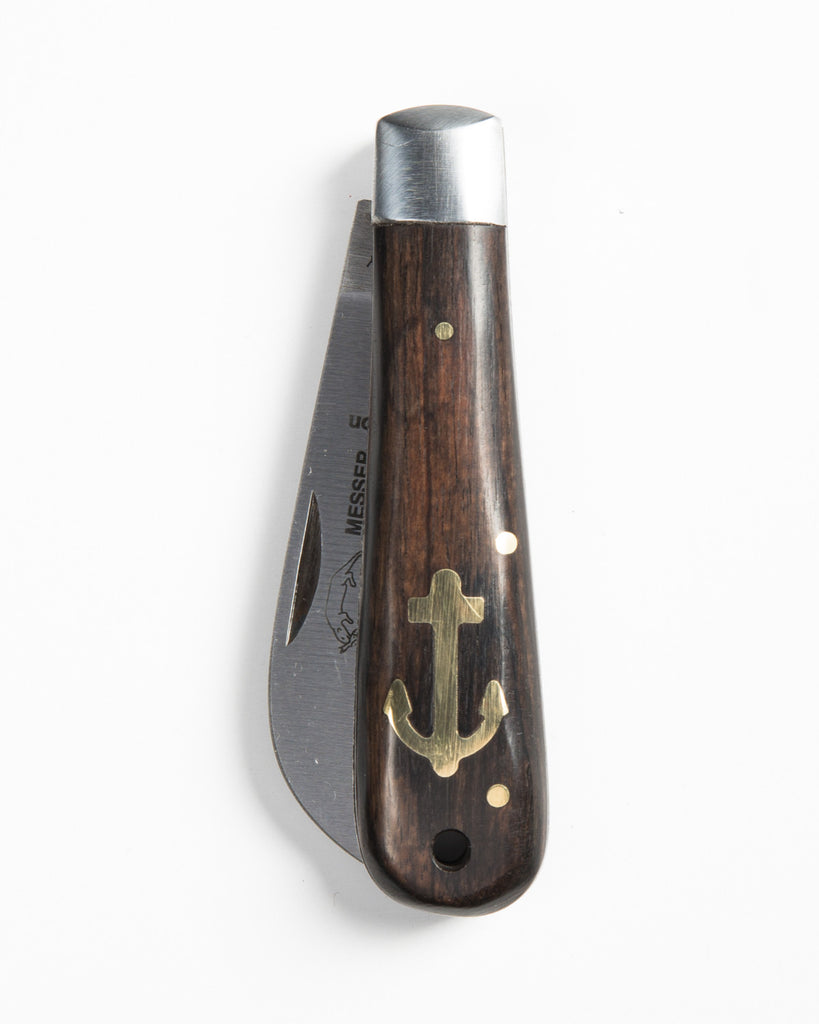 Otter-Messer Anchor Sailor's Knife Dark Wood Special