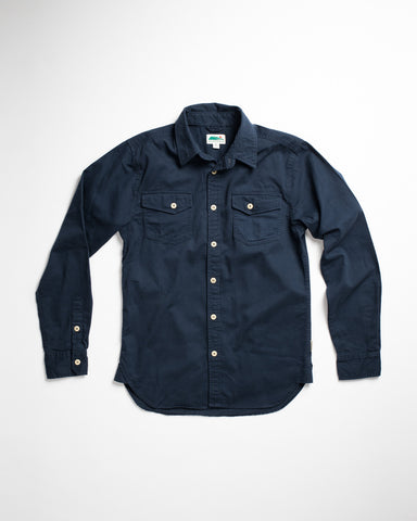Five Brother Heavy Chambray Work Shirt Black