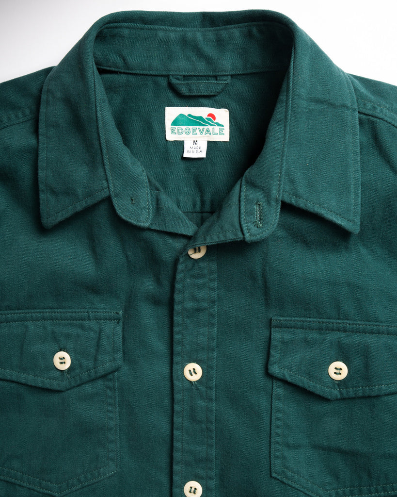 Edgevale Tamalpais Twill Shirt Mallard