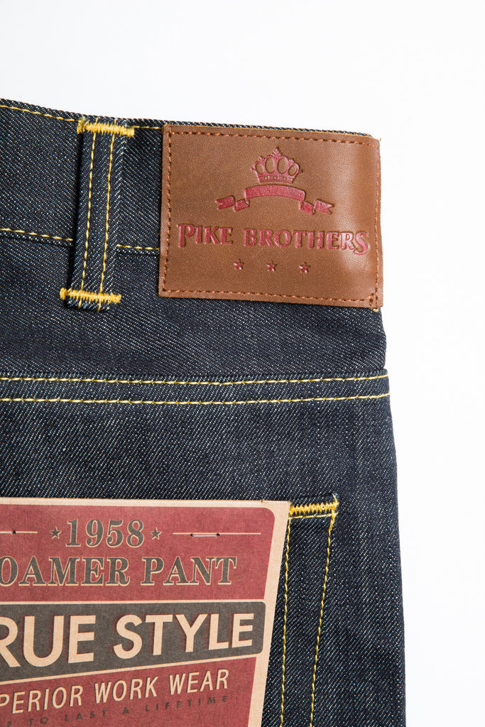 Pike Brothers 1958 Roamer Pant 15oz Raw Selvedge