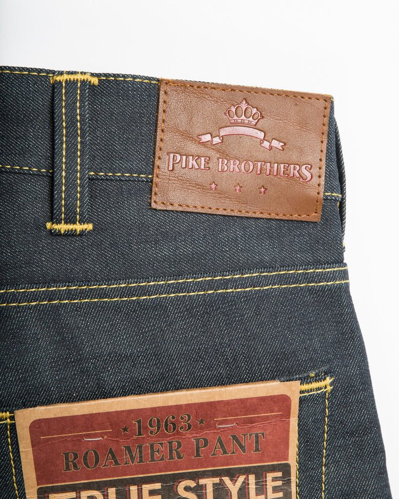 Pike Brothers 1963 Roamer Pant 11oz Raw Selvedge