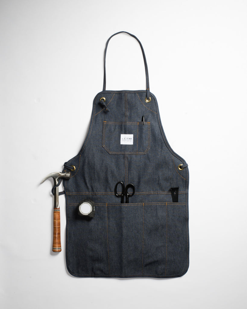 Pointer Grilling Apron Denim