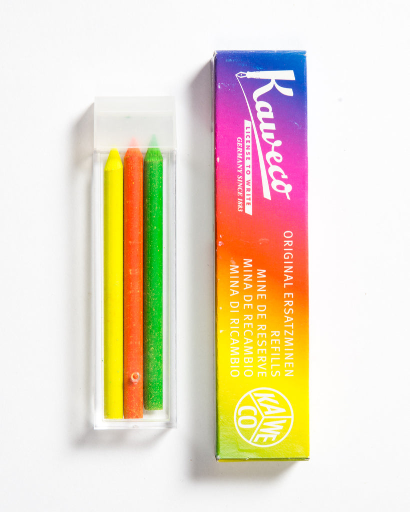 Kaweco Highlighter Color Leads 5.5x80mm 3 pack