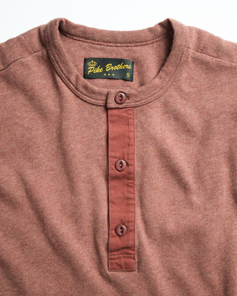 Pike Brothers 1954 Short Sleeve Utility Shirt Rusty Red