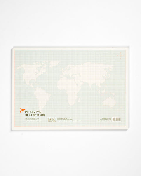 World Desk Notepad