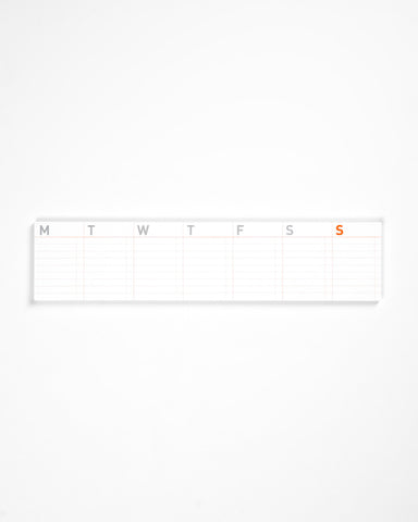Ryan McGinness Calendar To Do List Pad 2015
