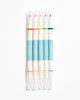 Five Pack Double Tip Pens