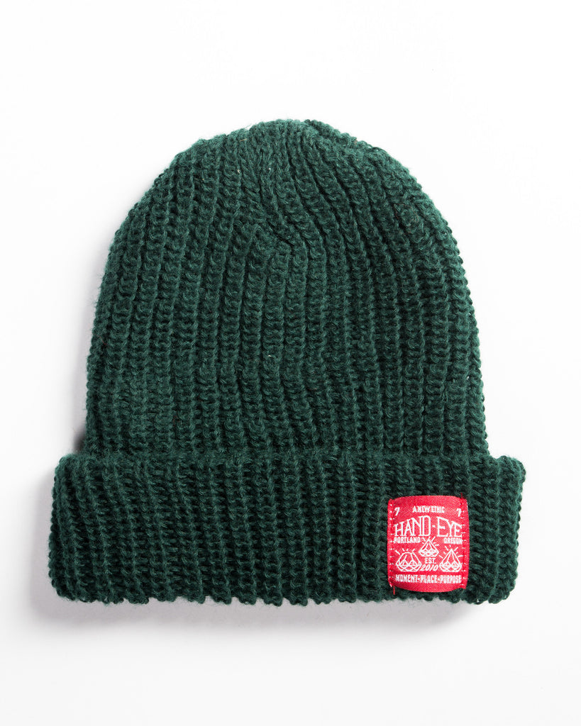 Hand-Eye Portland Made Knit Cap Wool Blend