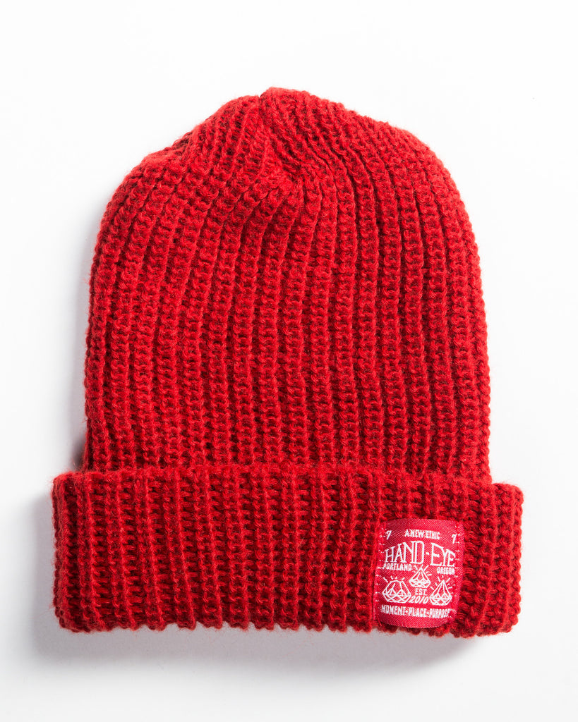 Hand-Eye Portland Made Knit Cap Wool Blend