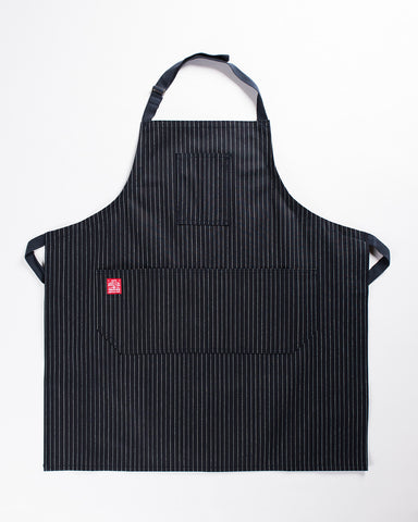 Hand-Eye Kitchen Apron Denim Double Stripe