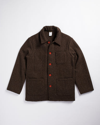 Pike Brothers 1954 Long Sleeve Utility Shirt Red