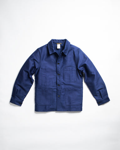 Pointer Brand Indigo Blue Denim Chore Coat