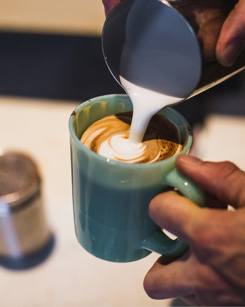 Hand-Eye Glass Mug