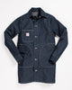 Pointer Long Jacket Indigo Denim