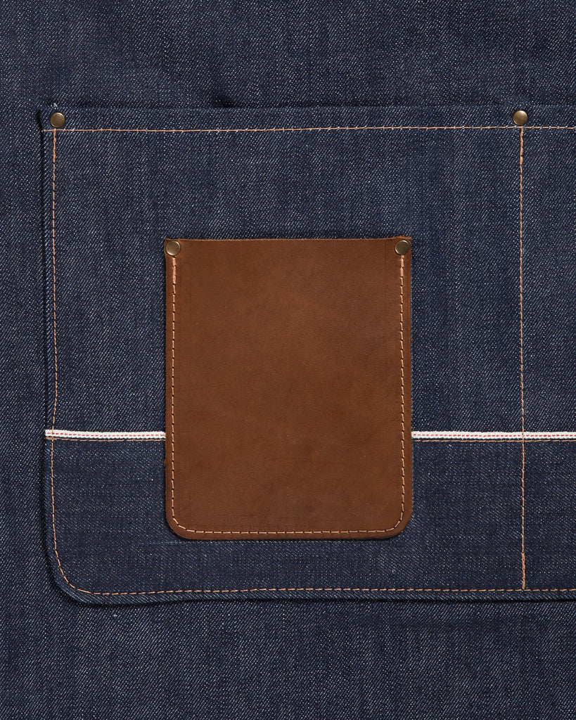 Red Clouds Collective Winston Apron Selvedge Denim