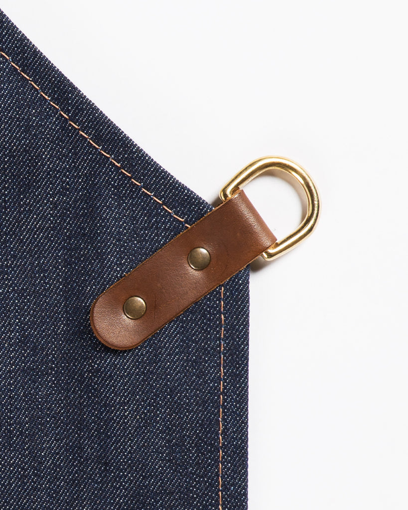 Red Clouds Collective Winston Apron Selvedge Denim