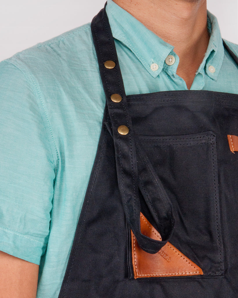 Red Clouds Collective Waxed Canvas Apron Tool Rool