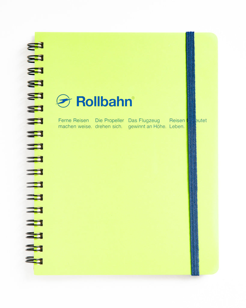 Rollbahn Spiral Notebook 5.5x7"
