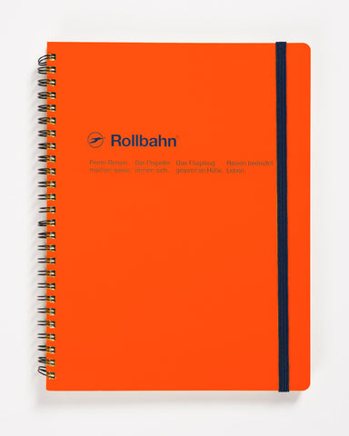 Rollbahn Spiral Notebook 6.5"x8.5"