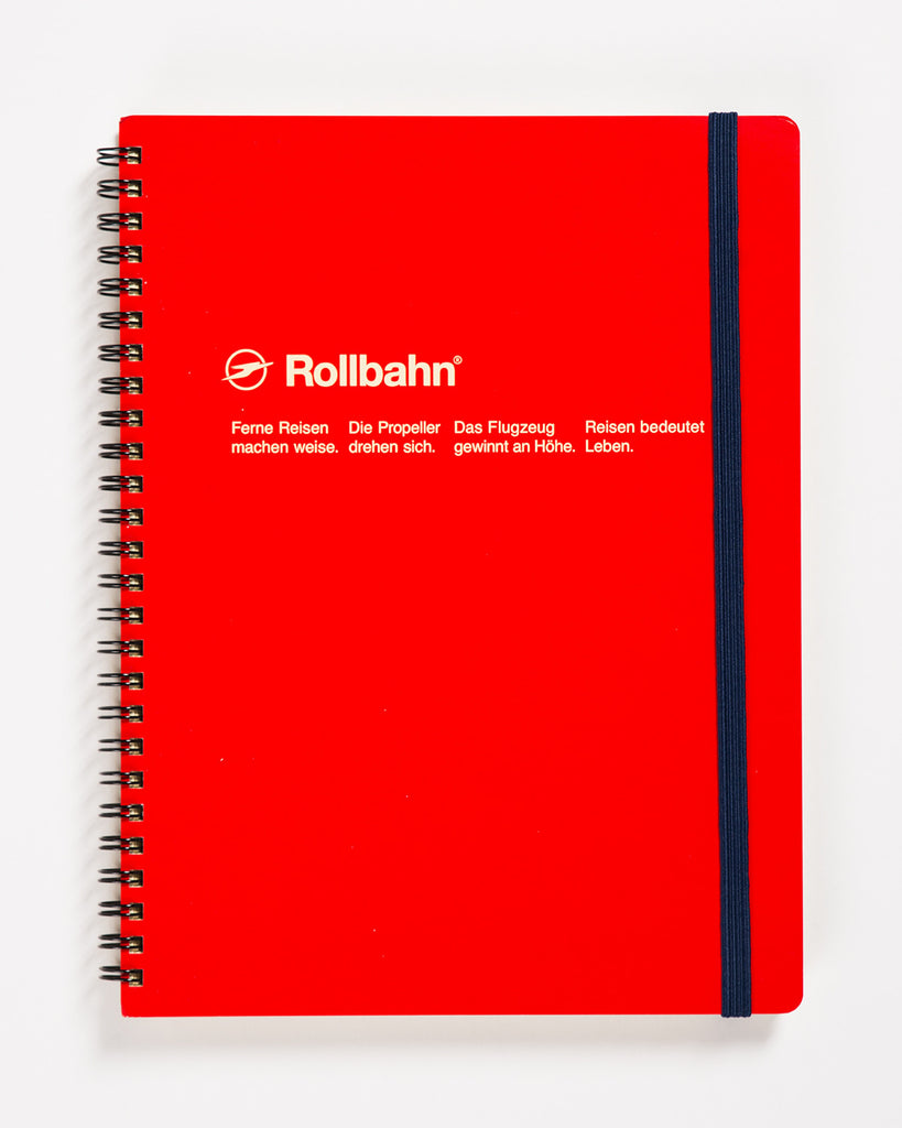Rollbahn Spiral Notebook 6.5"x8.5"