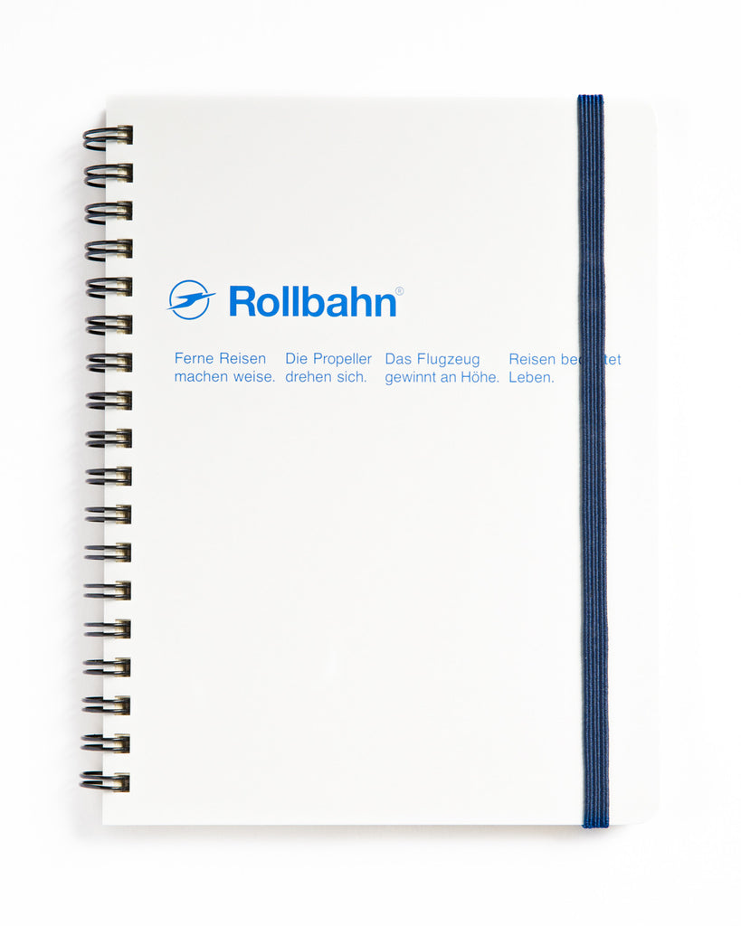 Rollbahn Spiral Notebook 5.5x7"