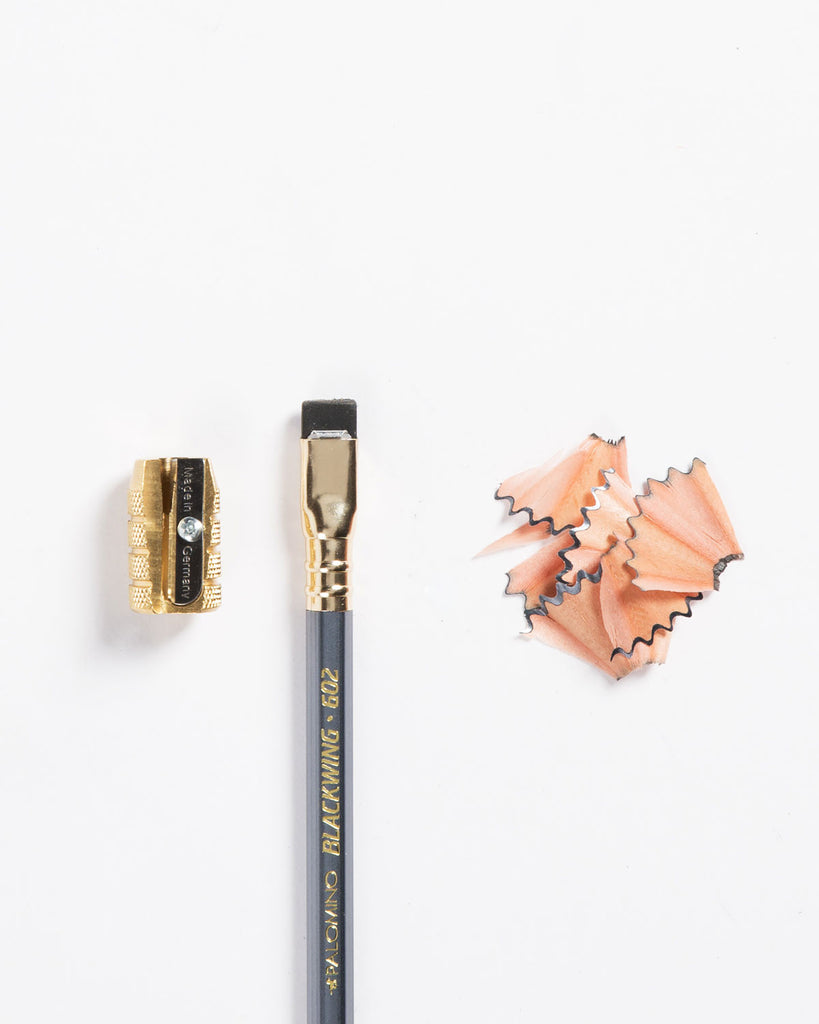 Brass Bullet Sharpener Pencil