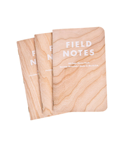 Field Notes Pack of 3 - Red Blooded