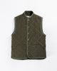 Utility Canvas Snap Vest Olive