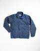 Utility Canvas Snap Jacket Navy
