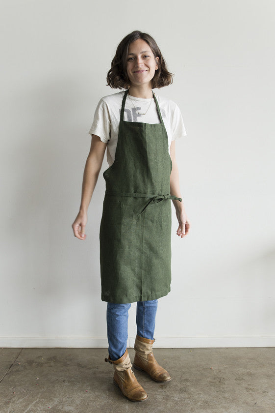 Fog Linen Daily Apron Laurel